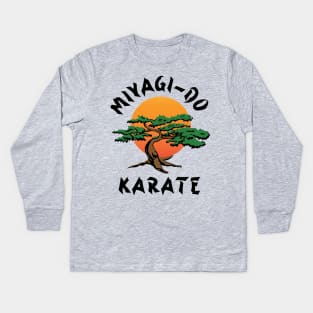 Miyagi-Do Karate Dojo Kids Long Sleeve T-Shirt